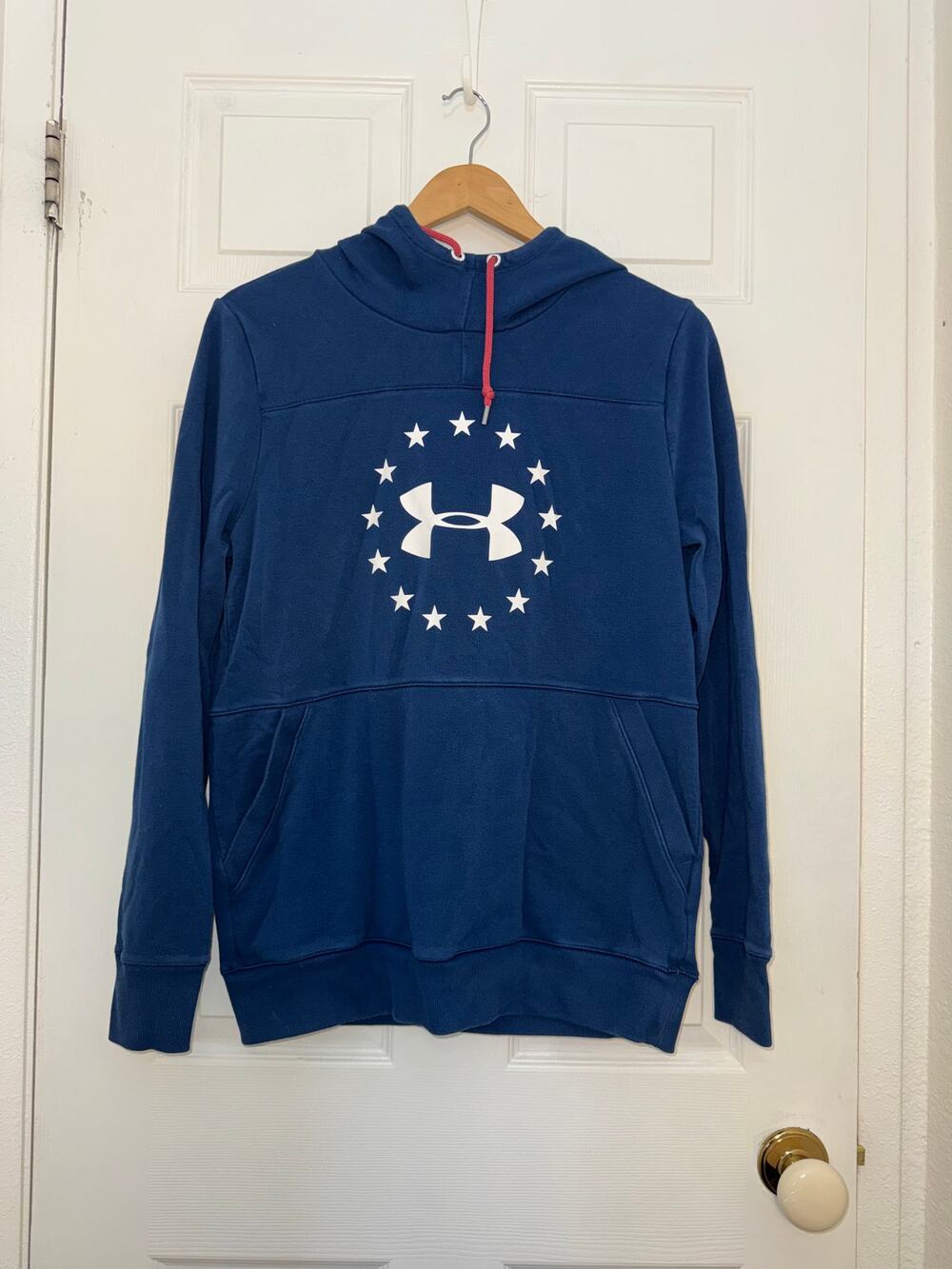 Under Armour Boys/Unisex Hoodie – Navy Blue – Size Medium